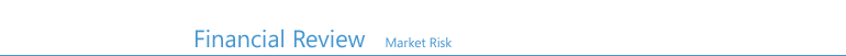 Financial Review - Market Risk